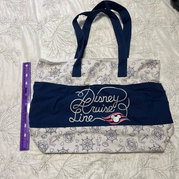 Disney Cruise Line Navy and Gray Tote Bag - Picture 3 of 8